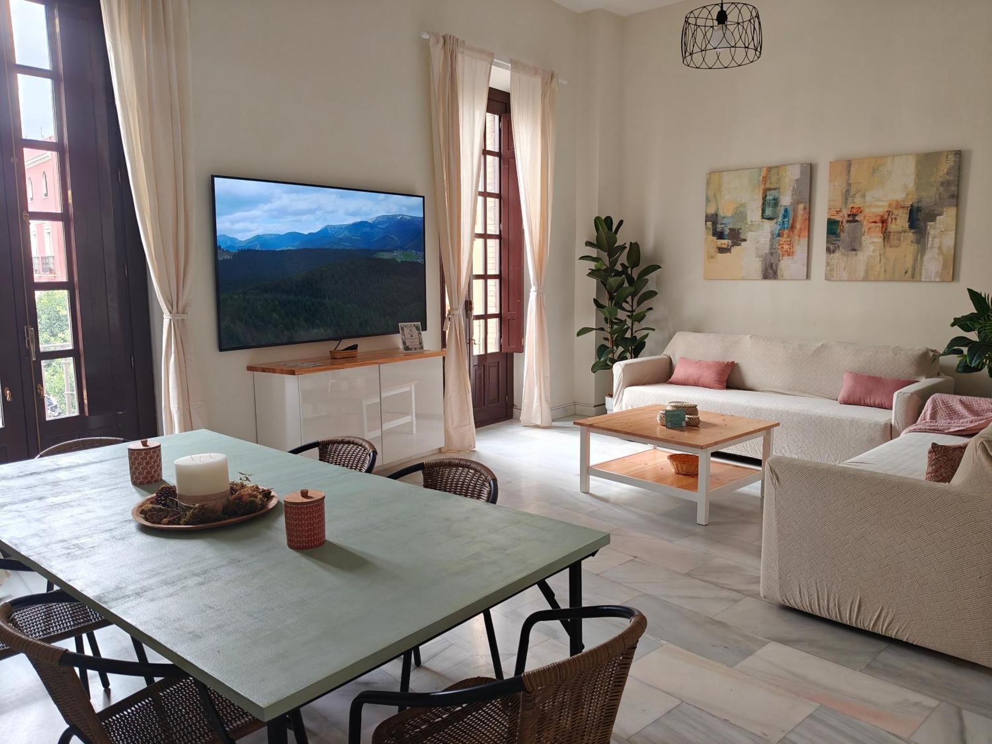 Charming Bright Apartment With Balconies On Cuesta Del Rosario Séville Extérieur photo